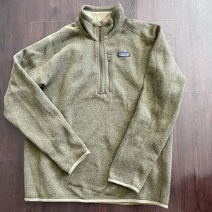 New Men’s Patagonia 3/4 fleece Zip